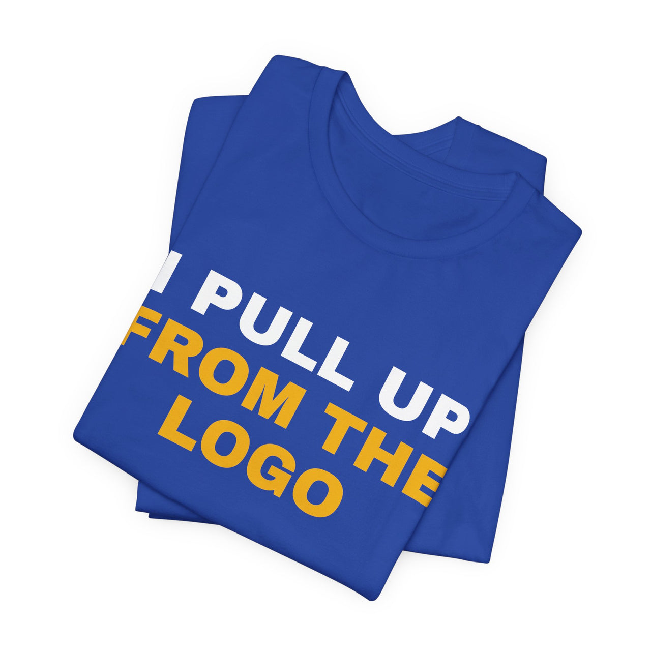I Pull Up From The Logo — Basketball T-Shirt
