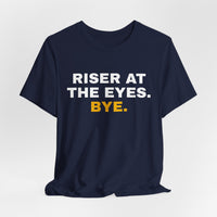 Thumbnail for Riser At The Eyes. Bye. — Softball T-Shirt