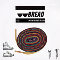 Thumbnail for Bread No-Tie Elastic Shoelaces – Prime Rainbow