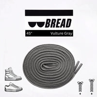 Thumbnail for Bread No-Tie Elastic Shoelaces – Vulture Gray