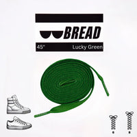 Thumbnail for Bread No-Tie Elastic Shoelaces – Lucky Green