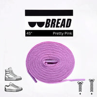 Thumbnail for Bread No-Tie Elastic Shoelaces – Pretty Pink