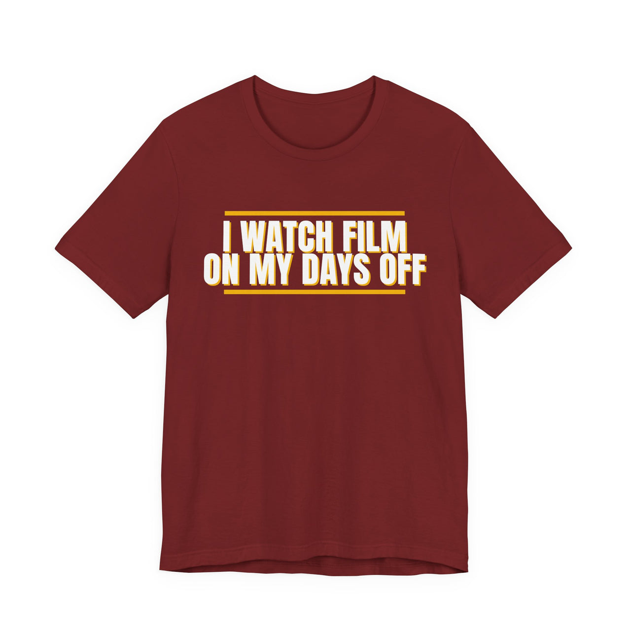 I Watch Film On My Days Off — Basketball T-Shirt