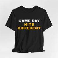 Thumbnail for Game Day Hits Different — Football T-Shirt