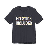 Thumbnail for Hit Stick Included — Football T-Shirt