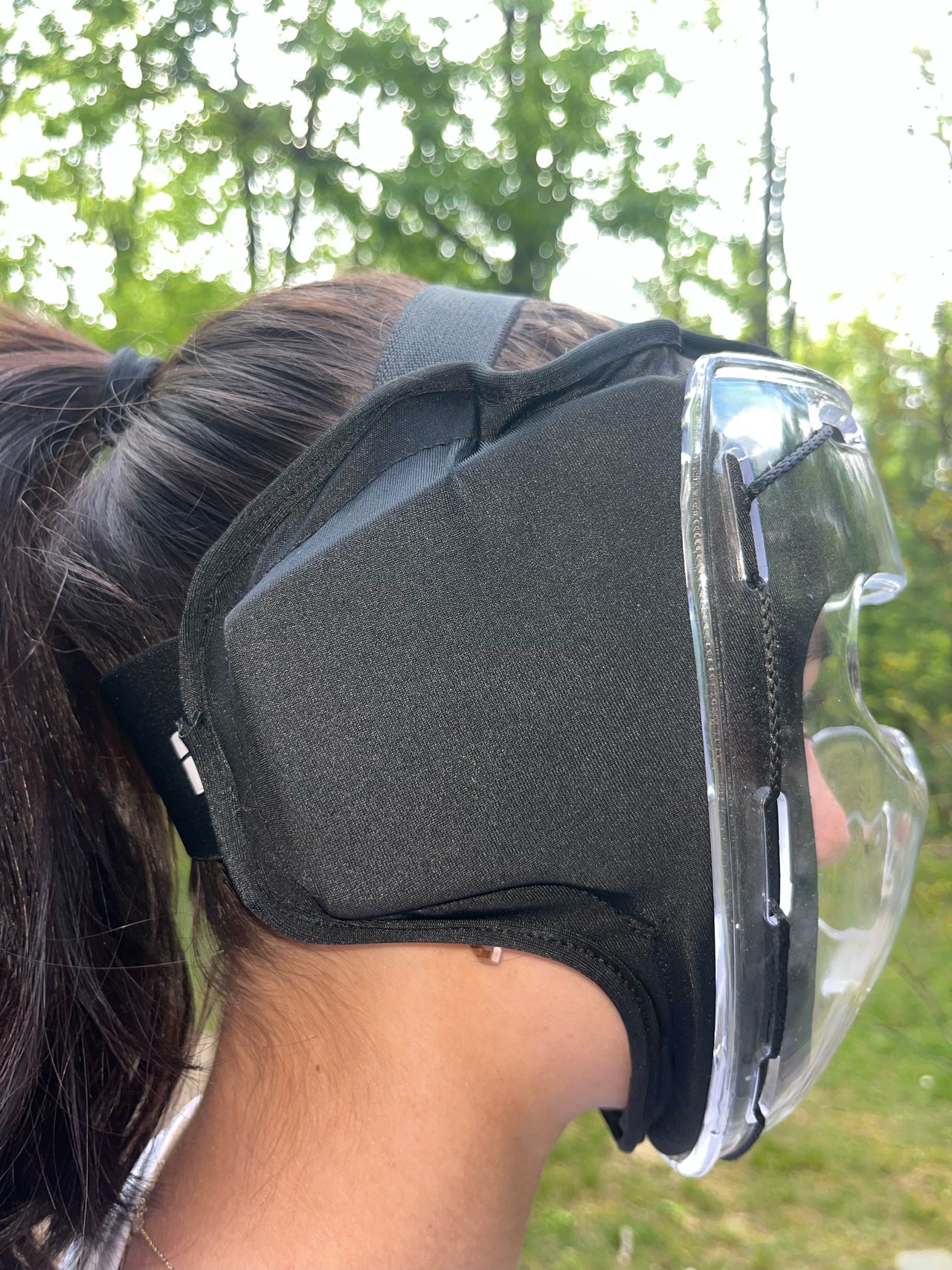 RS Sports Balance Wrap around Field Hockey Corner Face Mask/Guard