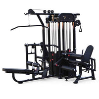 Thumbnail for 4 Stack Megatron Compact Multi-Gym  - Muscle D Fitness - Space Saving - Leg Extension & Curl, Lat Pull, Low Row, Multi-Press
