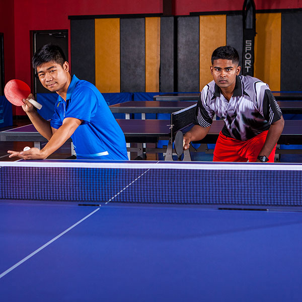 Four Player Table Tennis Set