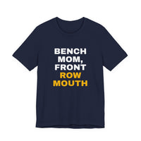 Thumbnail for Bench Mom, Front Row Mouth — Basketball T-Shirt