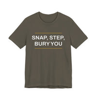 Thumbnail for Snap, Step, Bury You — Football T-Shirt