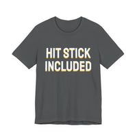 Thumbnail for Hit Stick Included — Football T-Shirt