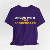Thumbnail for Argue With The Scoreboard — Football T-Shirt