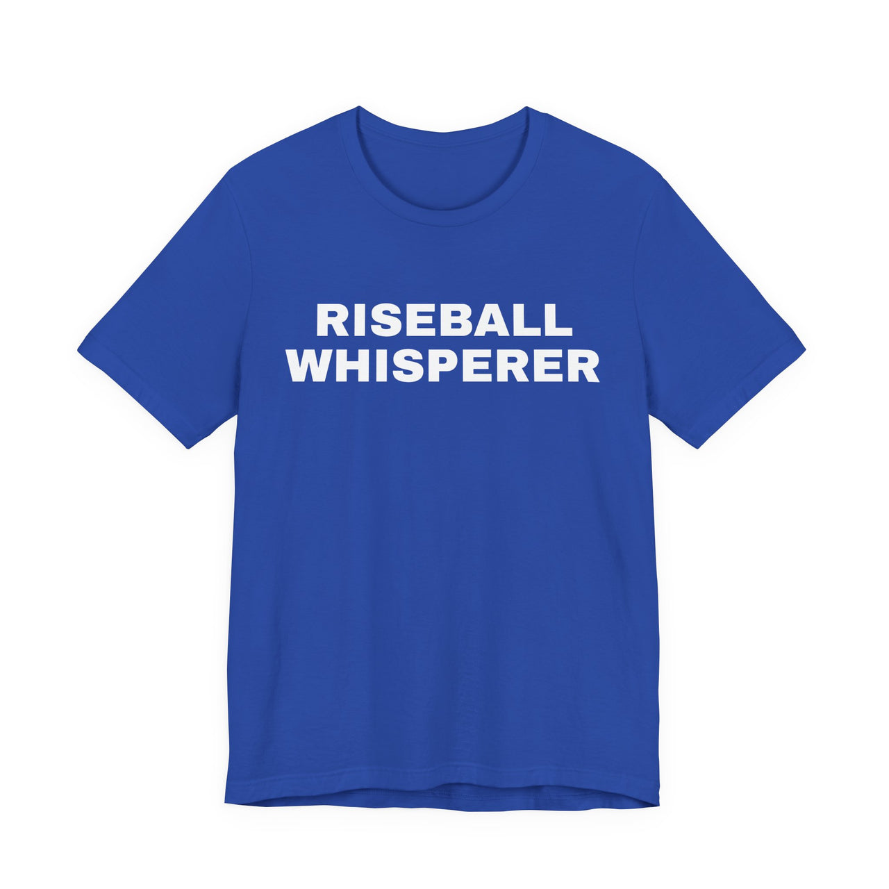 Riseball Whisperer — Softball T-Shirt