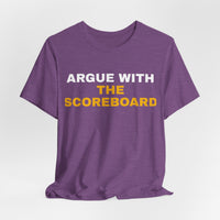 Thumbnail for Argue With The Scoreboard — Football T-Shirt