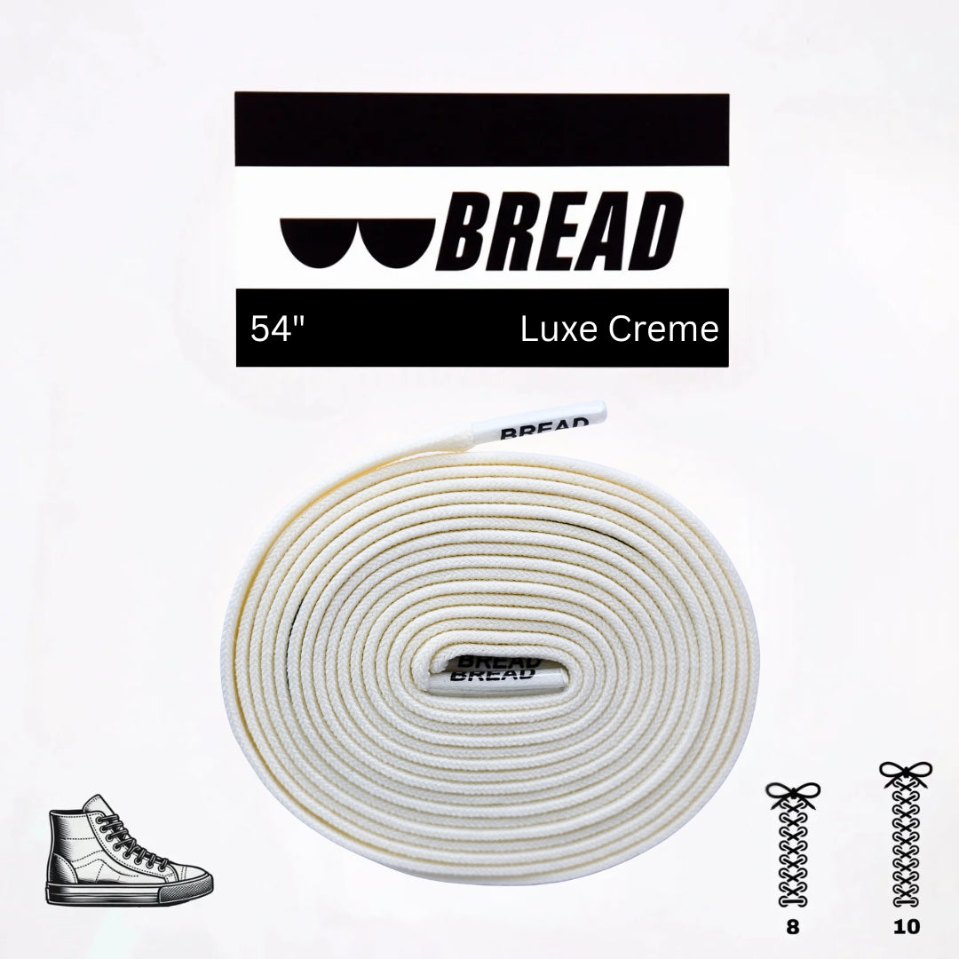 Bread No-Tie Elastic Shoelaces – Luxe Creme