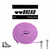 Thumbnail for Bread No-Tie Elastic Shoelaces – Pretty Pink