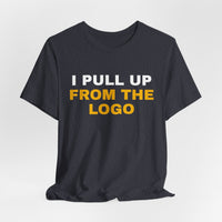 Thumbnail for I Pull Up From The Logo — Basketball T-Shirt