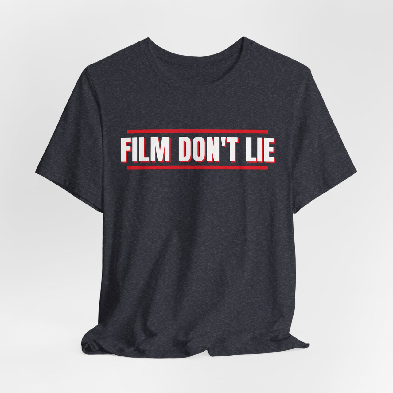 Film Don't Lie (Red / Black) — Football T-Shirt