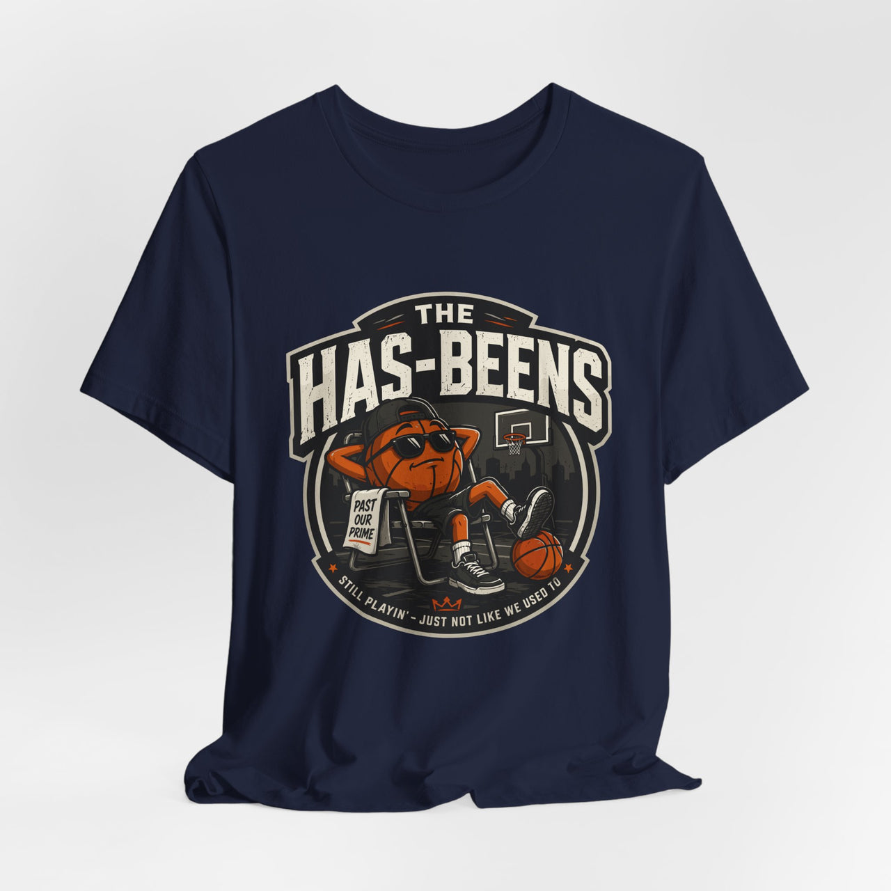 The Has-Beens — Basketball T-Shirt