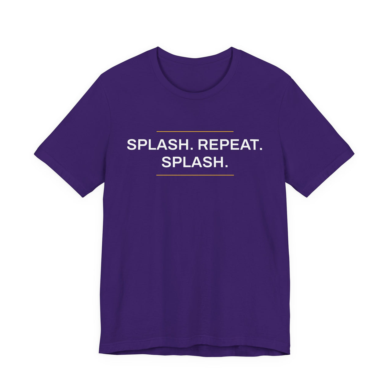 Splash. Repeat. Splash. — Basketball T-Shirt