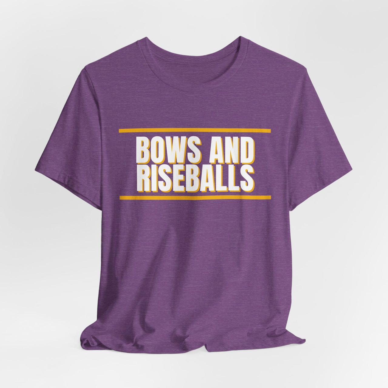Bows And Riseballs — Softball T-Shirt