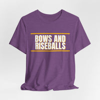 Thumbnail for Bows And Riseballs — Softball T-Shirt