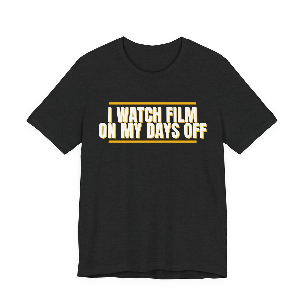 I Watch Film On My Days Off — Basketball T-Shirt