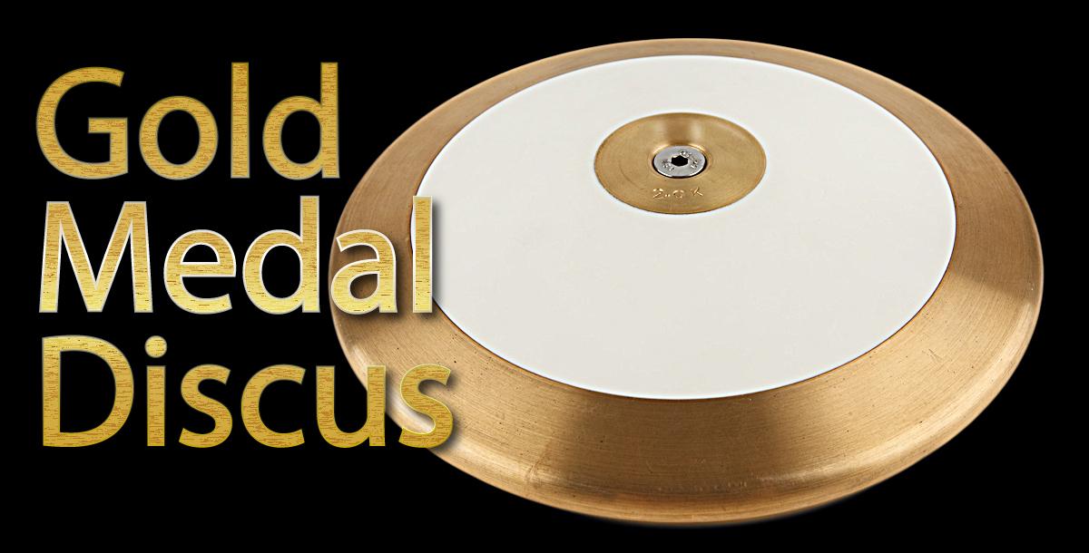 Mac Wilkins Gold Medal Discus – HoopsKing