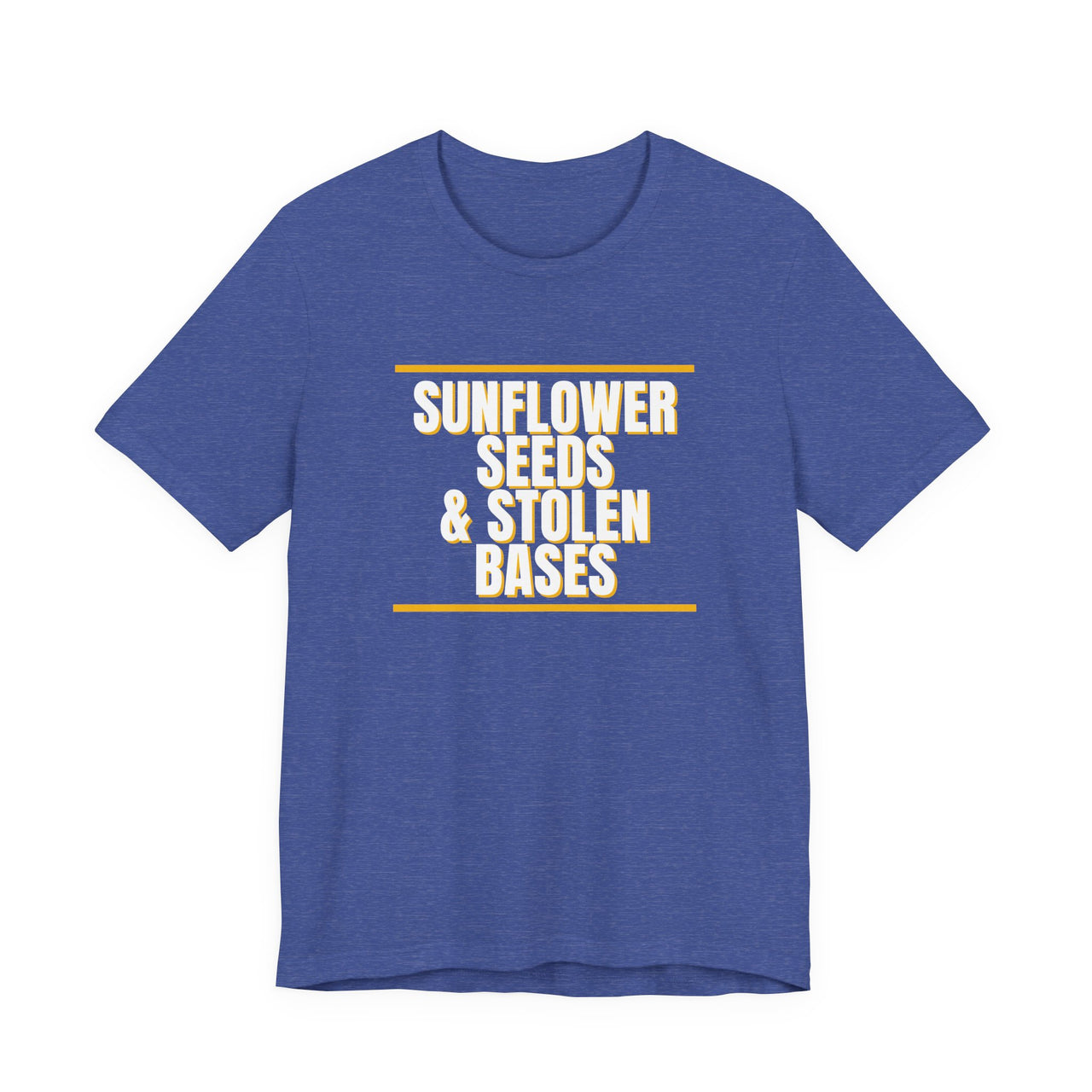 Sunflower Seeds & Stolen Bases — Baseball T-Shirt