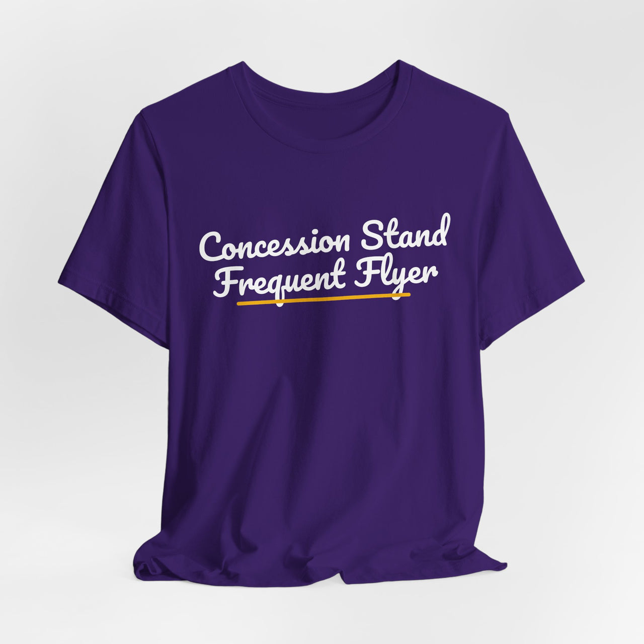 Concession Stand Frequent Flyer — Football T-Shirt