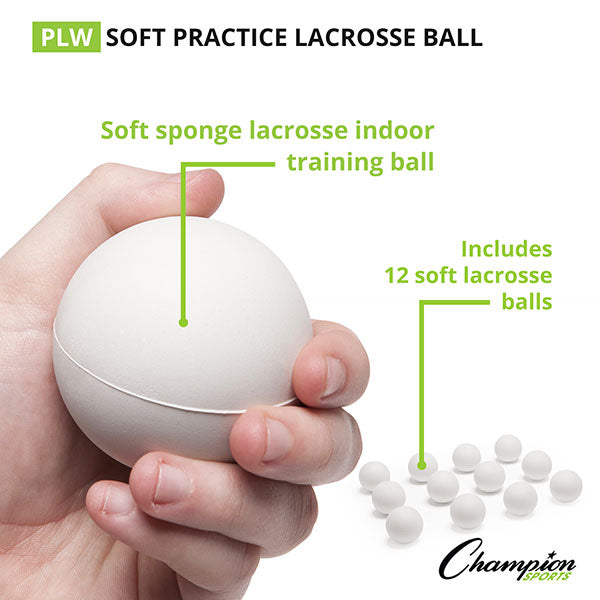 SOFT PRACTICE LACROSSE BALL HoopsKing