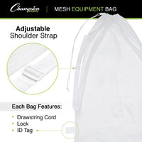 Thumbnail for MESH EQUIPMENT BAG WITH SHOULDER STRAP