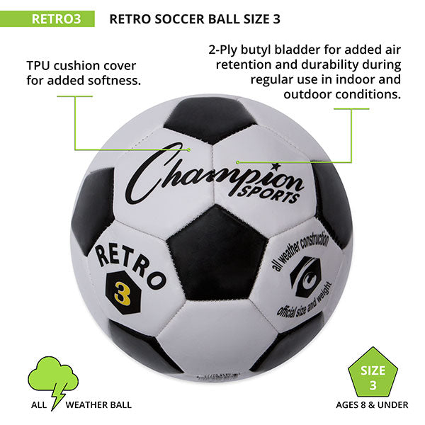 RETRO SOCCER BALL