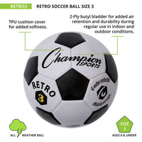 Thumbnail for RETRO SOCCER BALL