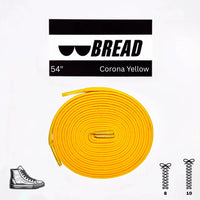 Thumbnail for Bread No-Tie Elastic Shoelaces – Corona Yellow