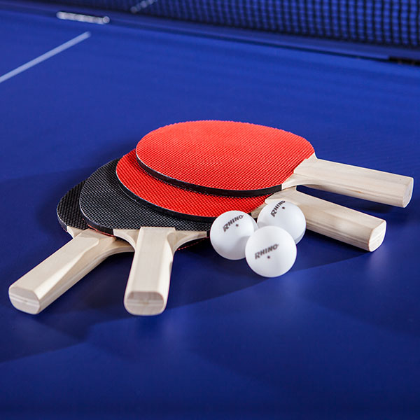 Four Player Table Tennis Set