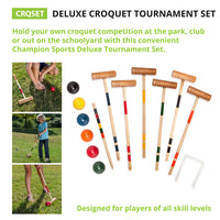 Thumbnail for Tournament Series Croquet Set