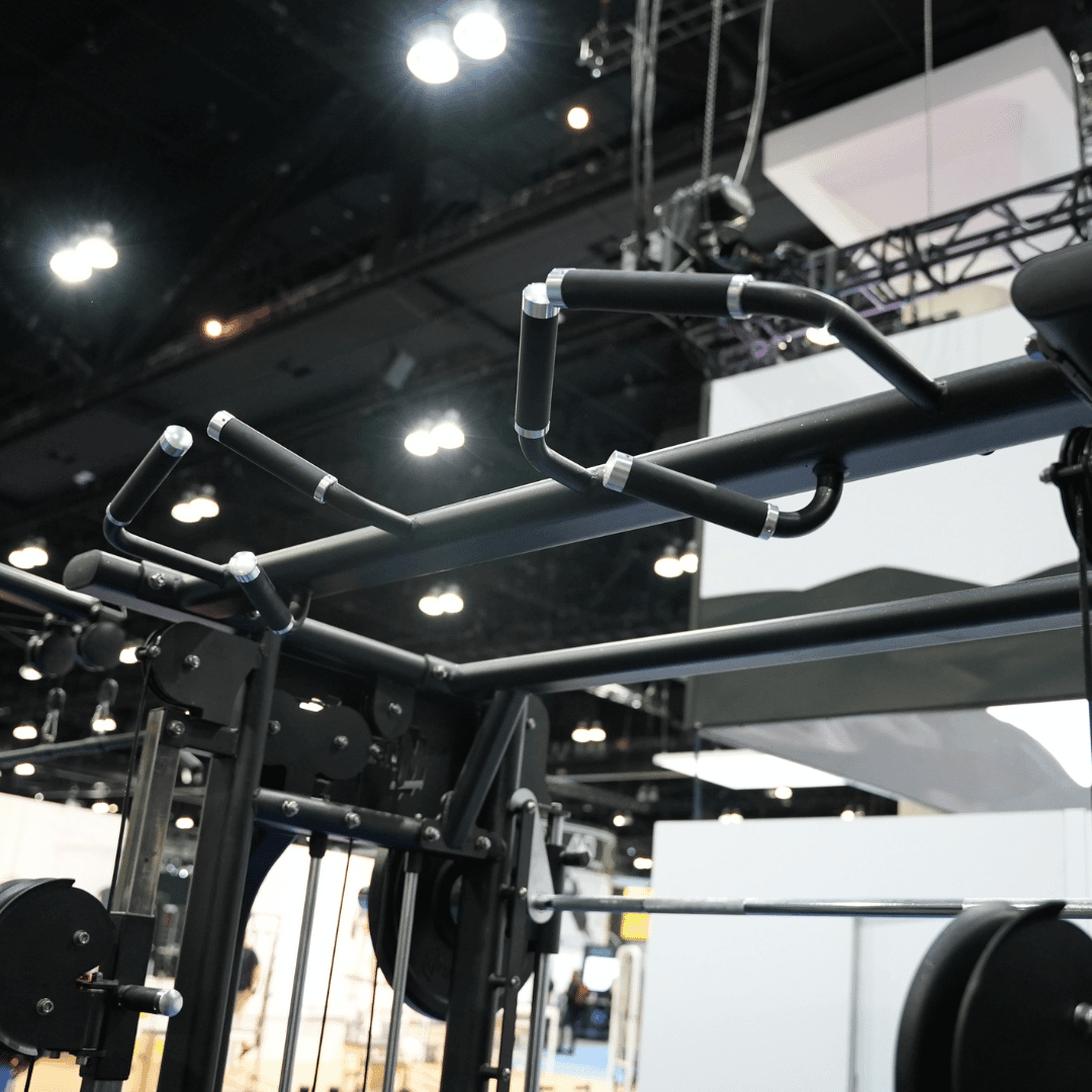 Megatron Dual Adjustable Pulley / Smith Combo - Muscle D Fitness - Selectorized Weight Adjustment - Functional Pull-Up Bar - Dual Station