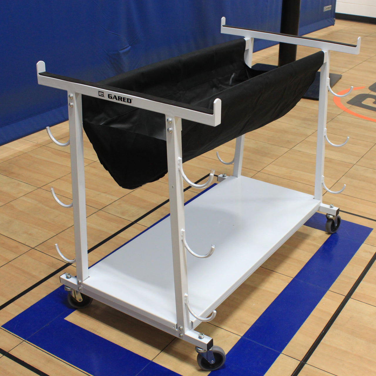 Volleyball Equipment Storage Cart