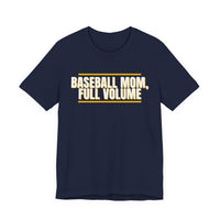 Thumbnail for Baseball Mom, Full Volume — Baseball T-Shirt