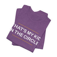 Thumbnail for That's My Kid In The Circle — Softball T-Shirt