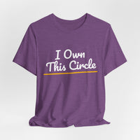 Thumbnail for I Own This Circle — Softball T-Shirt