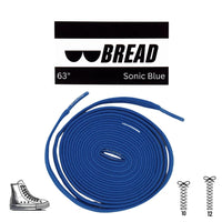 Thumbnail for Bread No-Tie Elastic Shoelaces – Sonic Blue