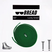Thumbnail for Bread No-Tie Elastic Shoelaces – Lucky Green