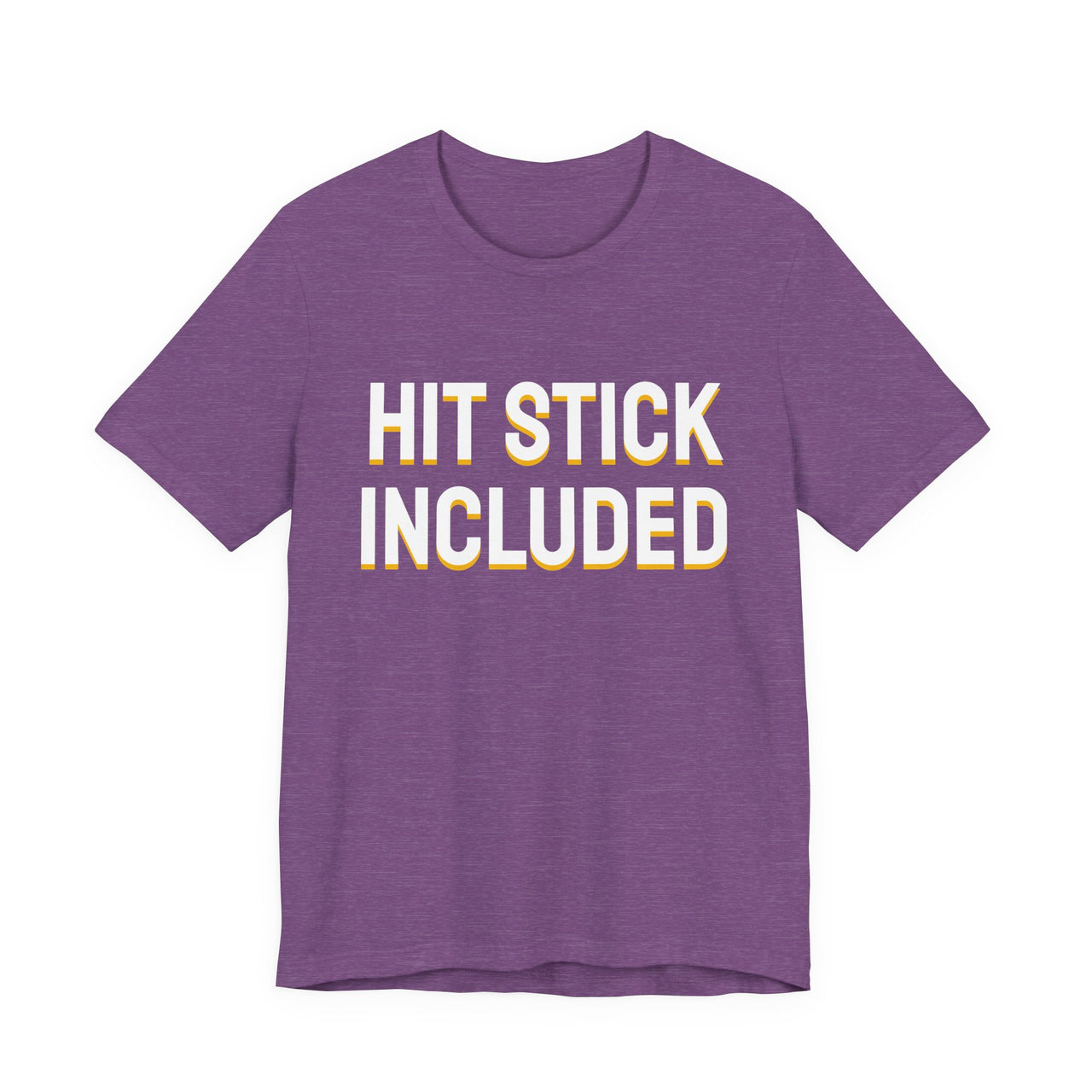 Hit Stick Included — Football T-Shirt