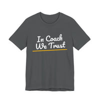 Thumbnail for In Coach We Trust — Football T-Shirt
