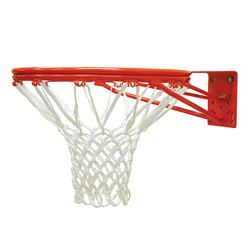 Basketball System - Gooseneck (5-9/16 in. Pole with 6 ft. Offset) - 72 in. Acrylic Backboard - Double Rim Goal