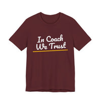 Thumbnail for In Coach We Trust — Football T-Shirt