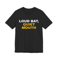 Thumbnail for Loud Bat, Quiet Mouth — Baseball T-Shirt