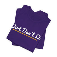 Thumbnail for Dirt Don't Lie — Baseball T-Shirt